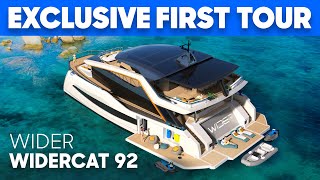 Is the €13 Million WiderCat 92 the Ultimate Multihull Tour amp Review [upl. by Boris370]