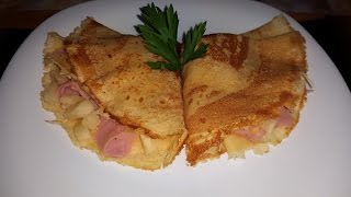 CREPAS HAWAIANAS deliciosa receta y super fácil [upl. by Aniarrol]