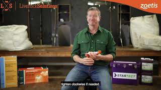 Glanvac 1mL Safeshot Vaccinator Instructional Video [upl. by Nomled116]