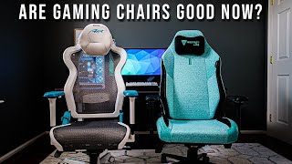 Ive Found My Favorite Gaming Chair  Secret Lab TITAN Evo 2022 vs 2021 DXRacer Air Mesh [upl. by Richter685]