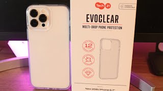 Tech 21 Evoclear iphone 13pro max case unboxing amp review [upl. by Gnuhn]