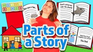 Parts of a Story From Little Songs for Language Arts [upl. by Kaye254]