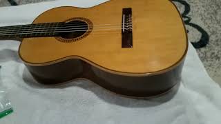 Review of my 1978 Giannini AWN21 classical guitar  no actual playing of music played in this video [upl. by Enelia759]