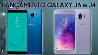 SAMSUNG GALAXY J4 E J6 NO BRASIL É quotJquot QUE NÃO ACABA MAIS SERÁ QUE SÃO BONS [upl. by Cavuoto660]