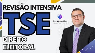 AULA 03  DIREITO ELEITORAL  REVISÃO INTENSIVA TSE [upl. by Kelli]