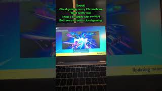 Cloud gaming in my Chromebook chromebook xboxcloudgaming techtok retro [upl. by Haymo]