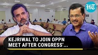 Kejriwal To Attend AntiModi Meet As Congress Sides With AAP On Centre’s Delhi Ordinance BJP Mocks [upl. by Gavra]