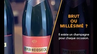 Comment choisir son champagne brut ou millésimé [upl. by Dickinson]