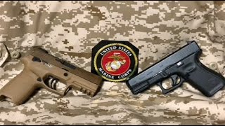 M18 vs Glock 19 USMC Then and Now [upl. by Artie509]