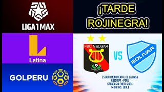 TODO LO QUE SERÁ EL PARTIDO ENTRE MELGAR VS BOLÍVAR  ¿QUIEN TRANSMITIRÁ LA TARDE ROJINEGRA 2024 [upl. by Ynttirb319]