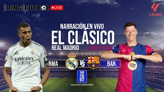 🟢 REAL MADRID vs BARCELONA  PARTIDO EN VIVO  LA LIGA  EL CLÁSICO [upl. by Combe]