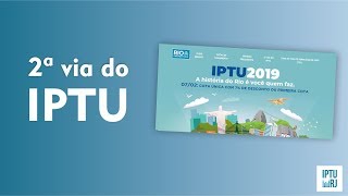 2a via de IPTU  Como tirar pela internet  PASSO A PASSO  IPTURJ [upl. by Remmos961]