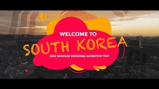 Shaklee Regional Incentive Trip 2022 Korea [upl. by Ecraep]