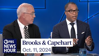 Brooks and Capehart on Democratic concerns about Harris momentum [upl. by Alyl]