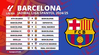 Jadwal Barcelona Liga Spanyol 20242025 [upl. by Arriaet]