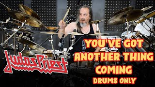 JUDAS PRIEST Youve got another thing coming druims only cover by stamatis kekes [upl. by Ellehsram322]