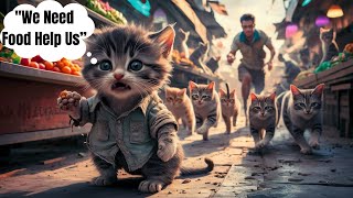 🐱📚 Street Cats Journey From Poverty to Graduation 😺 aicat cat catstory aicats [upl. by Uzzi]