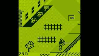 Paperboy Gameplay Game Boy [upl. by Flory]