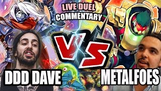 YUGIOH LIVE DUEL DDD DAVE vs METALFOES CRAZY MATCH LIVE DUEL COMMENTARY 2017 [upl. by Reyotal]