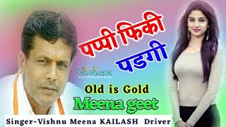 Vishnu Meena Old MEENA GEET  Pappi Fkili Padgi  पप्पी फीकी पड़गी  विष्णु मीना का शानदार सोंग [upl. by Crist988]