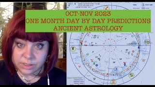 DAY BY DAY PREDICTIONS ONE MONTH OCTNOV 2023 ANCIENT ASTROLOGY ECLIPSE CORRIDOR LIFE CHANGING EV [upl. by Bubb]