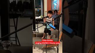 Sixto Dantes singing VOLTES V theme song [upl. by Yxor]