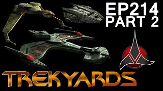 Trekyards EP214  Examining the Klingon Fleet part 2 [upl. by Atikahc]