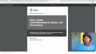 Cigna agent Explains the Part D deductible Call your Part D Drug Plan for SAVINGS [upl. by Elleval]