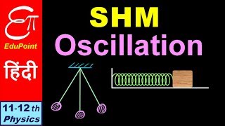 🔴 SIMPLE HARMONIC MOTION and OSCILLATION  Fundamentals explained in HINDI [upl. by Aon178]