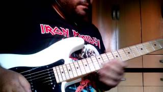 Sea Of Madness  Iron Maiden Adrian Smith solo [upl. by Jordain]