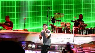 50 Cent ft Eminem  Patiently Waiting Comerica Park 9210 LIVE [upl. by Cohette]