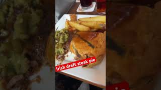 Irish draft steak pie steakpie pie irishdraftsteakpie food foodie [upl. by Bradwell904]