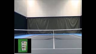 SPINSHOT pro from hako tennis ball machines from uk [upl. by Lertsek]