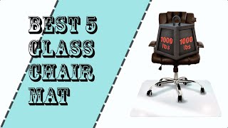 ✅☑️✅ Best 5 Glass Chair Mat । Top 5 Best Glass Chair Mat Buying Guide [upl. by Moise]