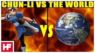 ChunLi VS The World DeathMatch [upl. by Nimzzaj]