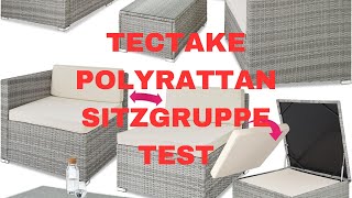 Tectake Polyrattan Sitzgruppe Test [upl. by Sheila]