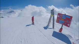 Laax Freeride April 2024 Piste 73 Piste 76 [upl. by Hgielek919]