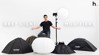 Which Softbox Works For You  8 Lighting Modifiers Explained  FIELD TEST [upl. by Carling]