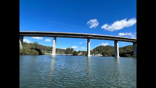 Woronora bridge walk with sausage dog [upl. by Dickenson]