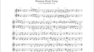 Banana Boat Song freesheet [upl. by Nylrak861]