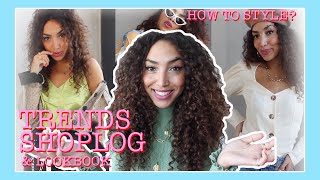 LENTEZOMER TRENDS SHOPLOG amp HOW TO STYLE LOOKBOOK  Larissa Bruin [upl. by Eikkin]