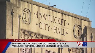 Pawtucket responds to alleged Voting Rights Act violations [upl. by Gow]