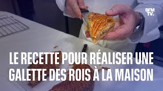 La recette pour faire sa galette des Rois comme un grand chef [upl. by Atteuqahs]