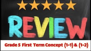 Revision Concept 12 grade5 [upl. by Endres]