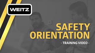 Safety Orientation  English  The Weitz Company [upl. by Issac70]