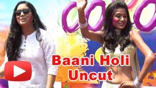 Colors Serial Bani  Ishq da Kalma Team Holi Celebrations [upl. by Anallij]