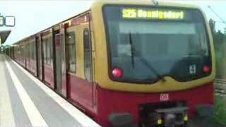 Berliner SBahn in Steglitz 1 [upl. by Nastassia]