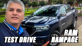 TEST DRIVE 119  NUEVA RAM RAMPAGE BIGHORN  MOTOR 20 TURBO  CAJA 9AT AWD  268 HP 400 NM TORQUE [upl. by Australia]