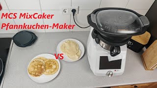 Monsieur Cuisine Smart Thermomix PfannkuchenMaker Test [upl. by Herzig364]