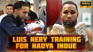 Luis Nery training for Naoya Inoue TRAINING CAMP HIGHLIGHTS HD BOXING 2024 [upl. by Cornelius220]